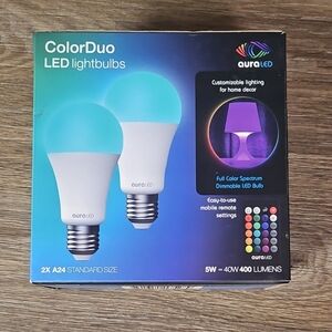 Aura LED ColorDuo Light Bulbs